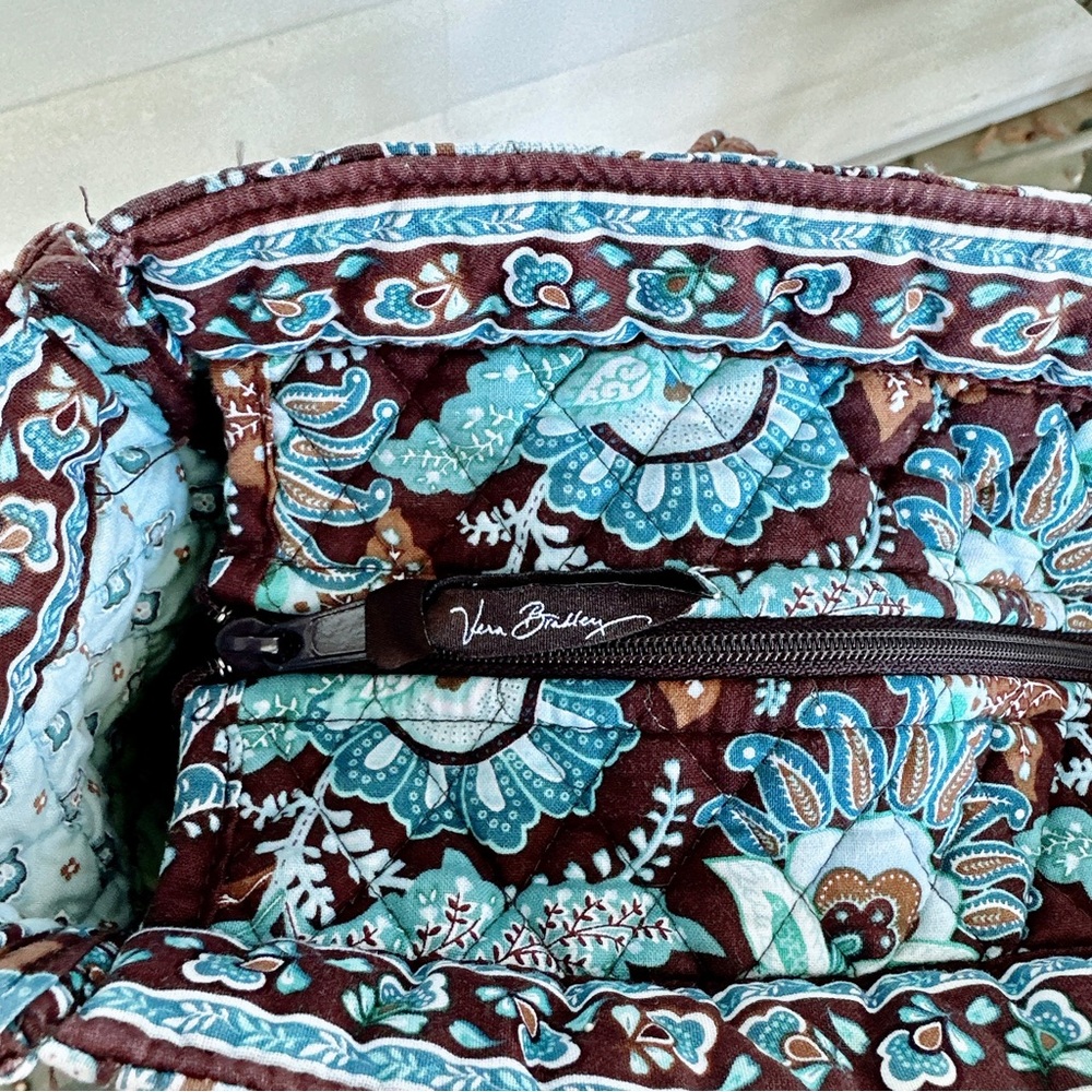 Vera Bradley Java Blue (Retired Pattern) Tote/Dia… - image 3